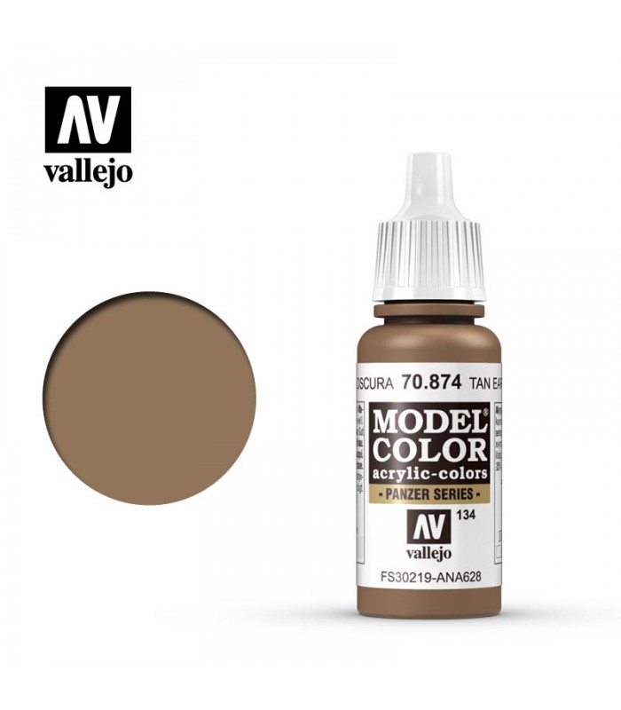 Toda la gama Model Color de Vallejo en Cuernavilla.com Pintura para modelismo Tierra Oscura - Vallejo al mejor precio