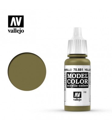 Pintura para modelismo Verde Amarillo - Vallejo