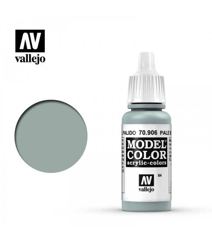 Toda la gama Model Color de Vallejo en Cuernavilla.com Pintura para modelismo Azul Pálido - Vallejo al mejor precio