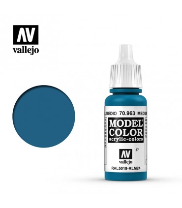 Toda la gama Model Color de Vallejo en Cuernavilla.com Pintura para modelismo Azul Medio - Vallejo al mejor precio