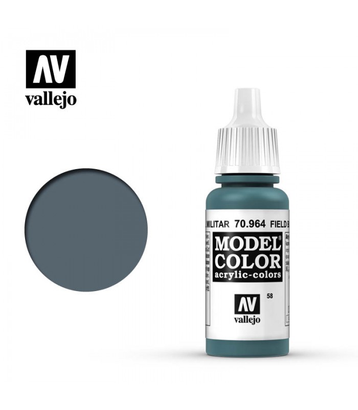 Toda la gama Model Color de Vallejo en Cuernavilla.com Pintura para modelismo Azul Militar - Vallejo al mejor precio