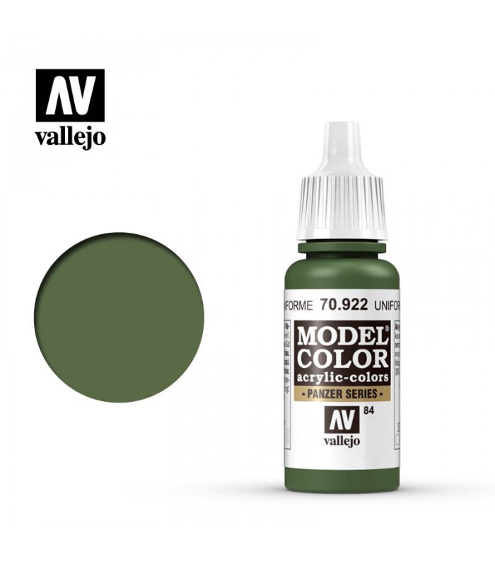 Toda la gama Model Color de Vallejo en Cuernavilla.com Pintura para modelismo Verde Uniforme - Vallejo al mejor precio