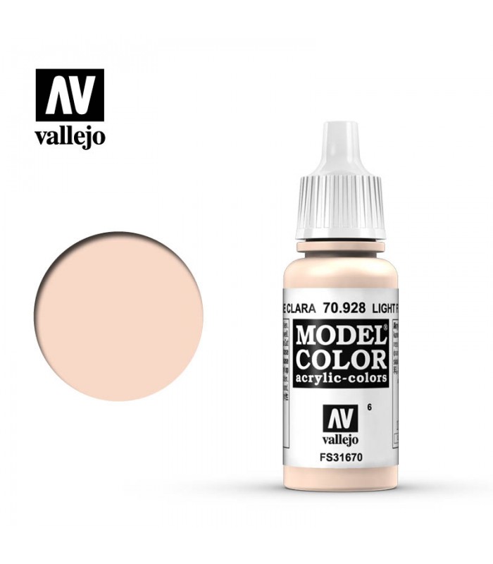 Toda la gama Model Color de Vallejo en Cuernavilla.com Pintura para modelismo Carne Clara - Vallejo al mejor precio