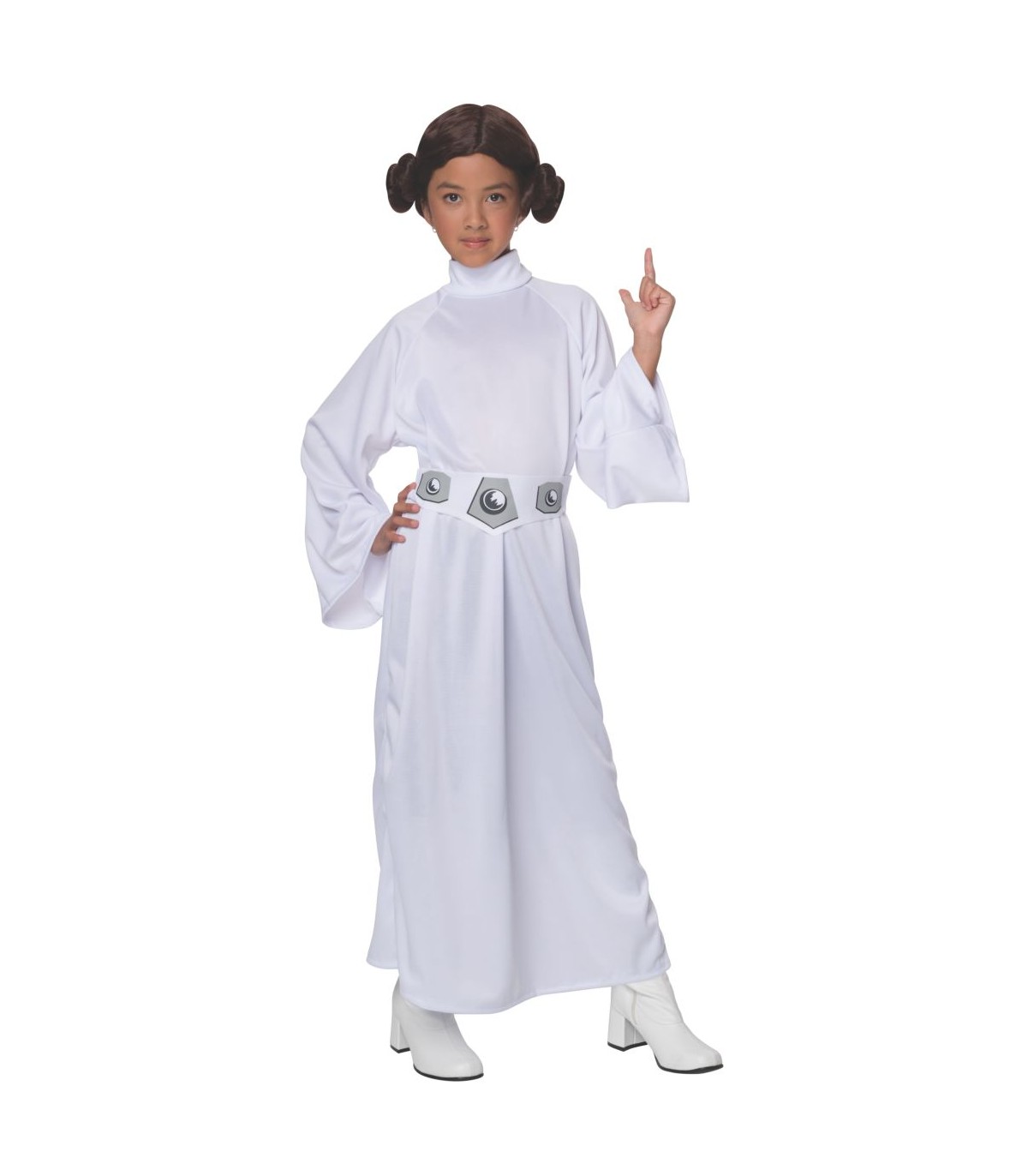 Hacia atrás haga turismo Huelga Disfraz infantil Princesa Leia - Star Wars