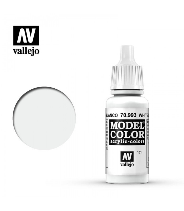 Toda la gama Model Color de Vallejo en Cuernavilla.com Pintura para modelismo Gris Blanco - Vallejo al mejor precio