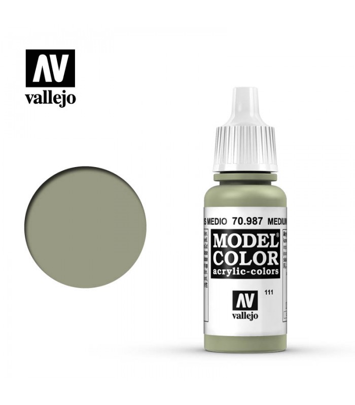 Toda la gama Model Color de Vallejo en Cuernavilla.com Pintura para modelismo Gris Medio - Vallejo al mejor precio