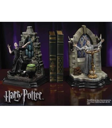 Soporte de Libros Sujetalibros Voldemort Dumbledore Bookend Set