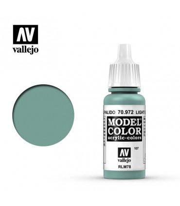 Toda la gama Model Color de Vallejo en Cuernavilla.com Pintura para modelismo Verde Azul Pálido - Vallejo al mejor precio