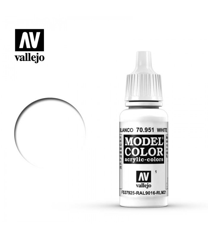 Toda la gama Model Color de Vallejo en Cuernavilla.com Pintura para modelismo Blanco - Vallejo al mejor precio