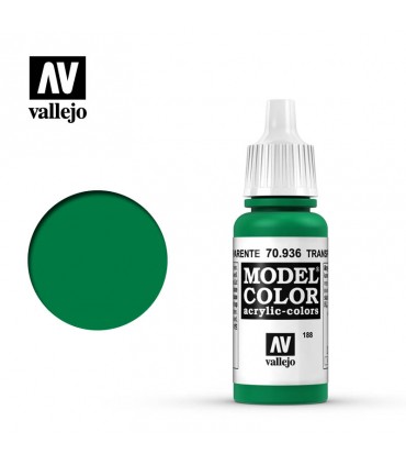 Toda la gama Model Color de Vallejo en Cuernavilla.com Pintura para modelismo Verde Transparente - Vallejo al mejor precio