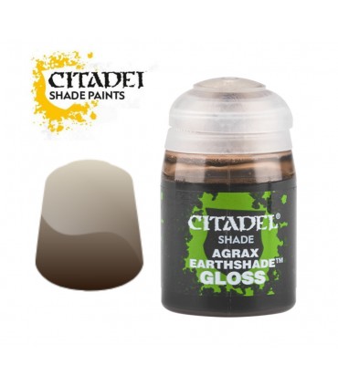 Pintura Shade Agrax Earthshade Gloss - CItadel