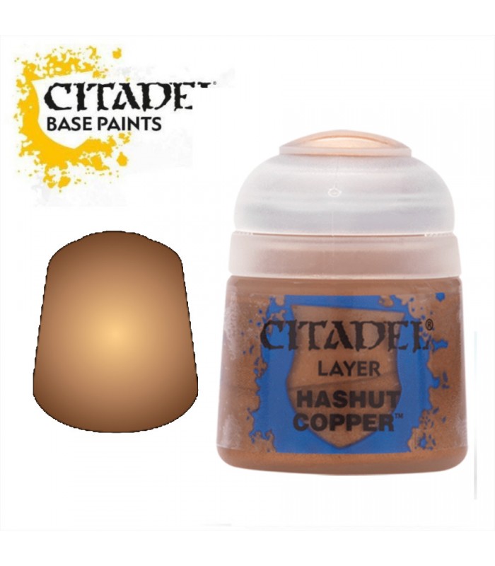 Toda la gama de pinturas de modelismo Citadel Layer en Cuernavilla.com Pintura Layer Hasnut Copper al mejo precio