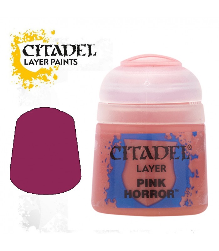 Toda la gama de pinturas Layer para Modelismo de Citadel en Cuernavilla.com Pintura Layer Pink Horror al mejor precio