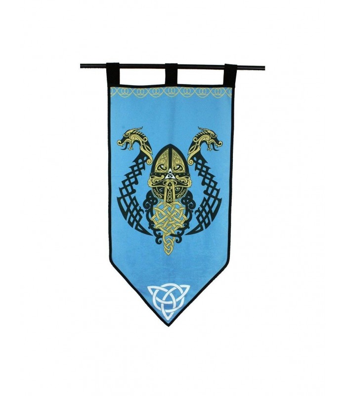 Estandarte Vikingo Dos Dragones