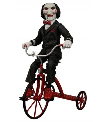 Figura Saw "Billy" en Triciclo Payaso Marioneta 30cm