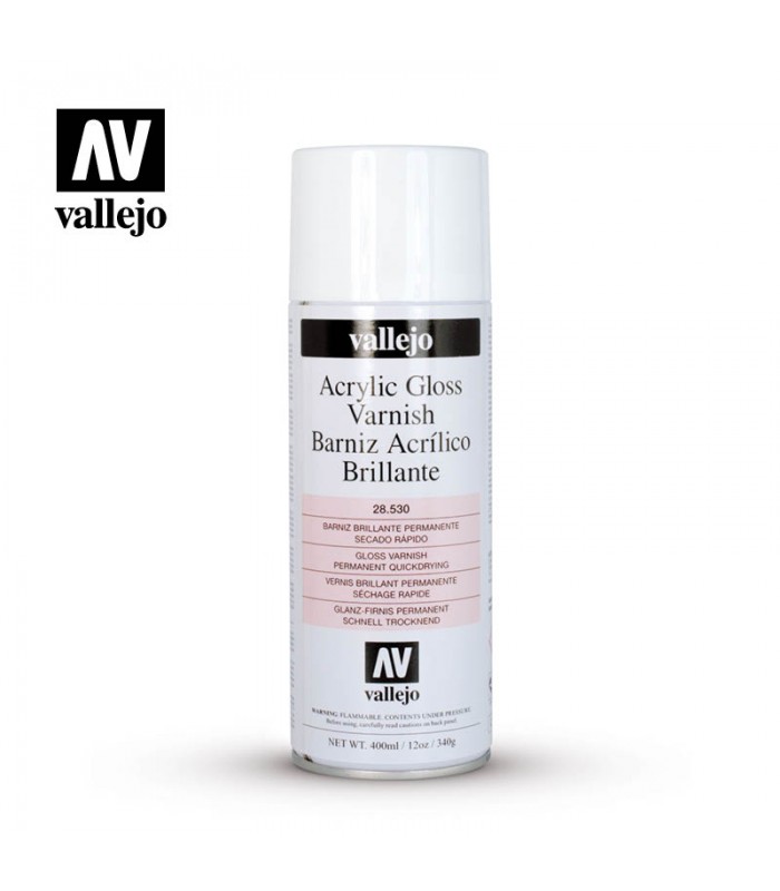 Spray de Barniz Acrílico Brillante - Vallejo