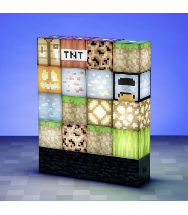 Lámpara de bloques - Minecraft
