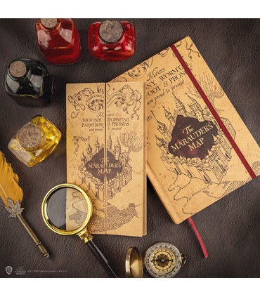 Libreta y mapa del Merodeador - Harry Potter