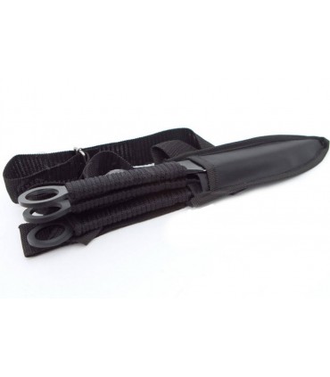 Set de dagas Kunai de 30 cm con funda de nylon ajustable a la cintura en Cuernavilla.com al mejor precio