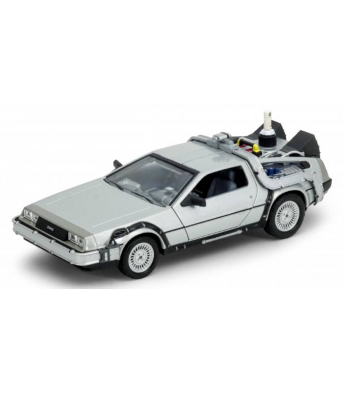 Réplica DeLorean escala 1:24 con ruedas abatibles - Regreso al Futuro II