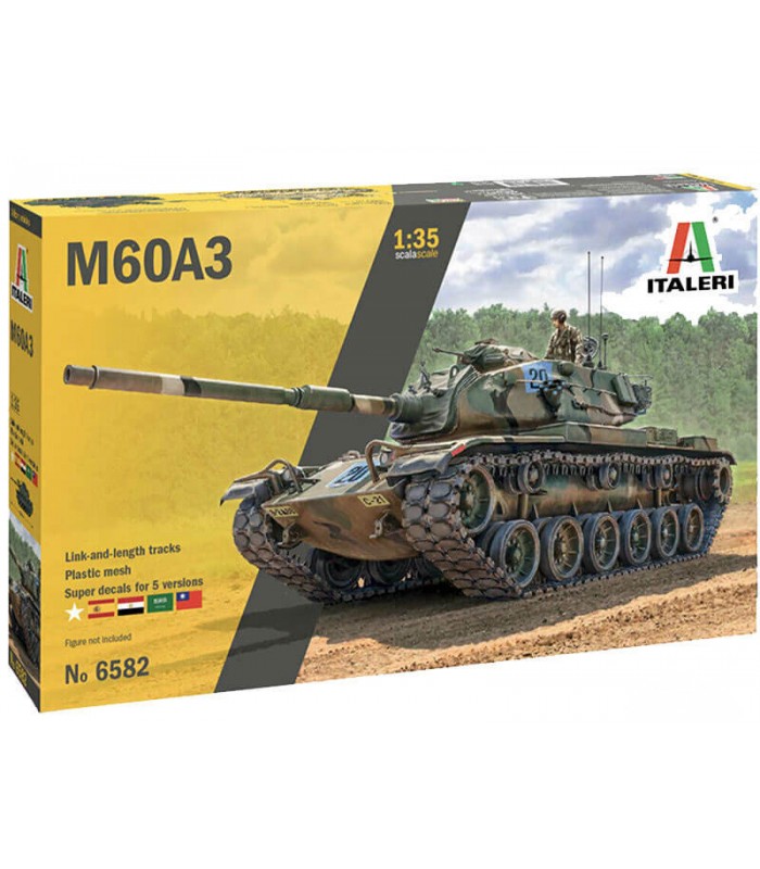 Maqueta del tanque M60A3 - Italeri