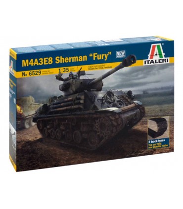 Maqueta M4A3E8 Sherman "Fury" - Italeri