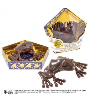 Réplica de la rana de chocolate en caja pequeña en Cuernavilla.com al mejor precio