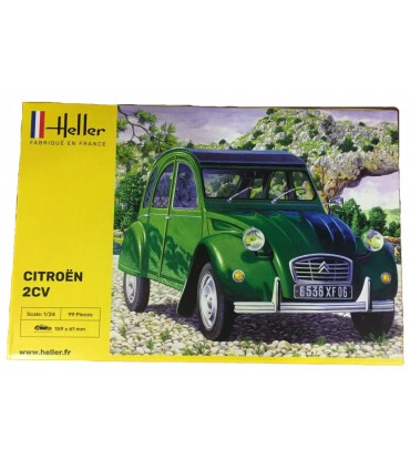 Maqueta de Citroën 2CV - Heller