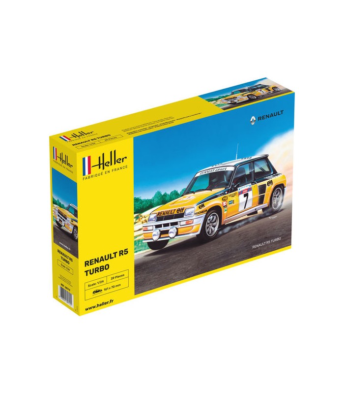 Maqueta Renault R5 TURBO - Heller