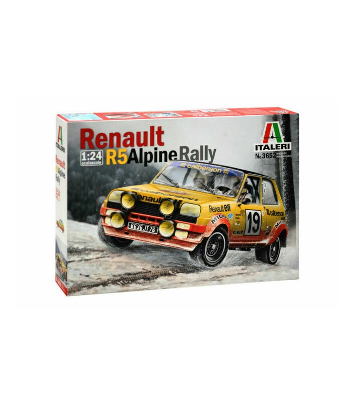 Maqueta Renault R5 Alpine Rally - ITALERI