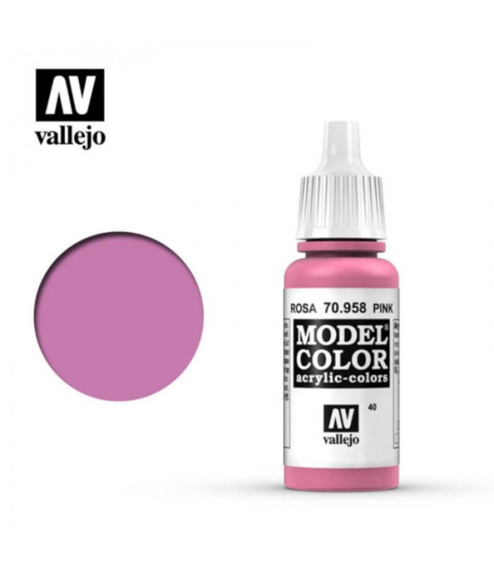 Pintura para modelismo Rosa de Vallejo Model Color en Cuernavilla.com al mejor precio