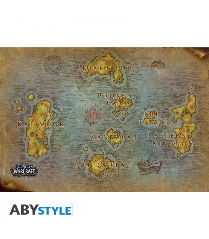 Poster Azeroth - World of Warcraft