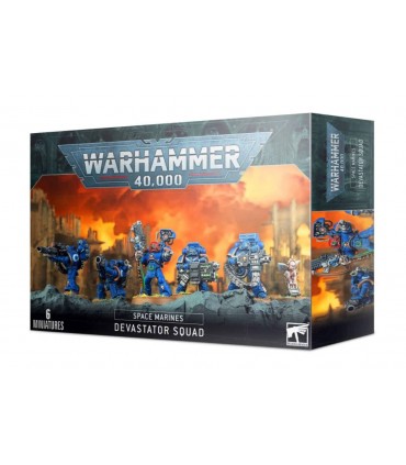 Toda la gama de Los Space Marines de Warhammer 40000 en Cuernavilla.com Devastator Squad al mejor precio