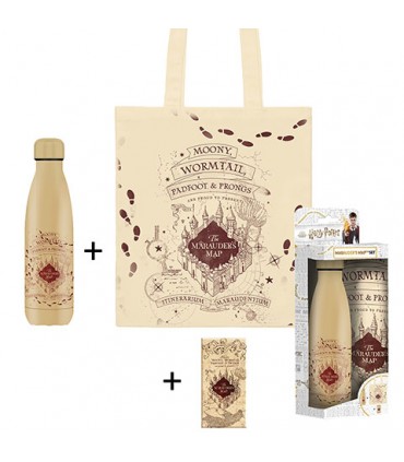 Pack de 3 productos Mapa del Merodeador - Harry Potter
