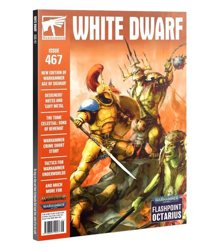 Revista White Dwarf 467 Agosto 2021 (En Inglés) - Games Workshop