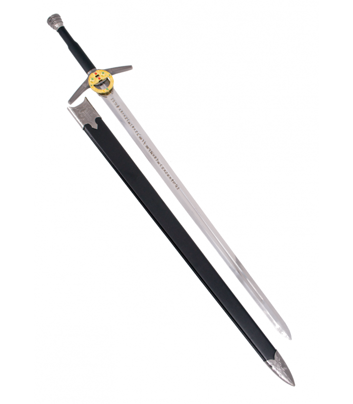 Réplica con vaina de la espada de acero de Geralt de Rivia - The Witcher