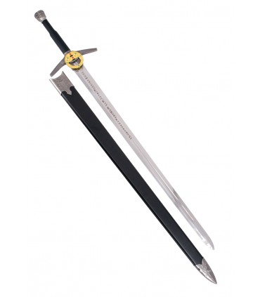 Réplica con vaina de la espada de acero de Geralt de Rivia - The Witcher