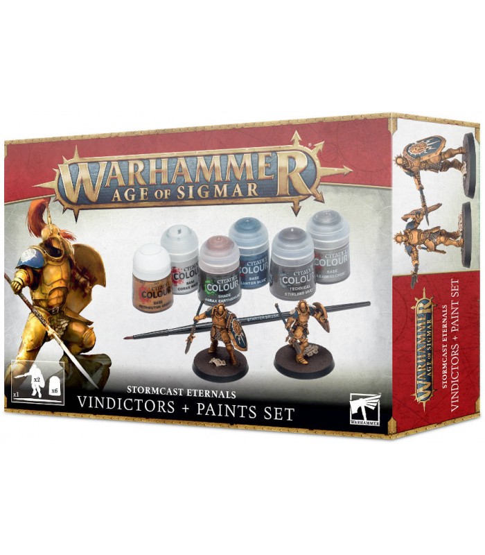 Stormcast Eternals + Paint Set - Warhammer Age of Sigmar