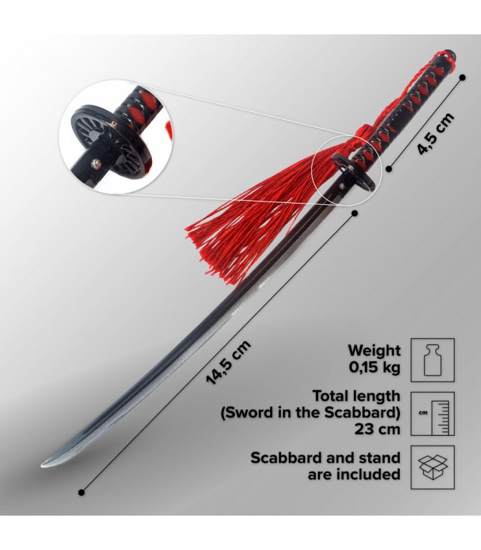 Miniatura de la Katana de Kamado Tanjiro - Kimetsu no Yaiba