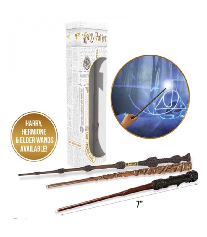 sin descripción - Varita con luz (Harry, Hermione y Dumbledore) - Harry Potter