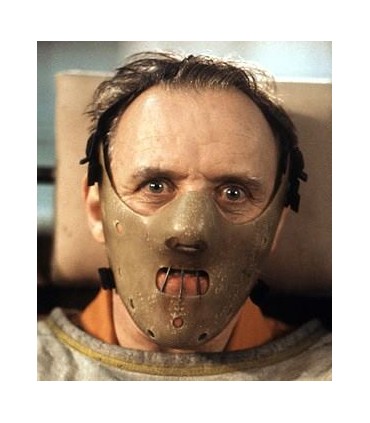 Máscara de Hannibal Lecter El Silencio de los Corderos