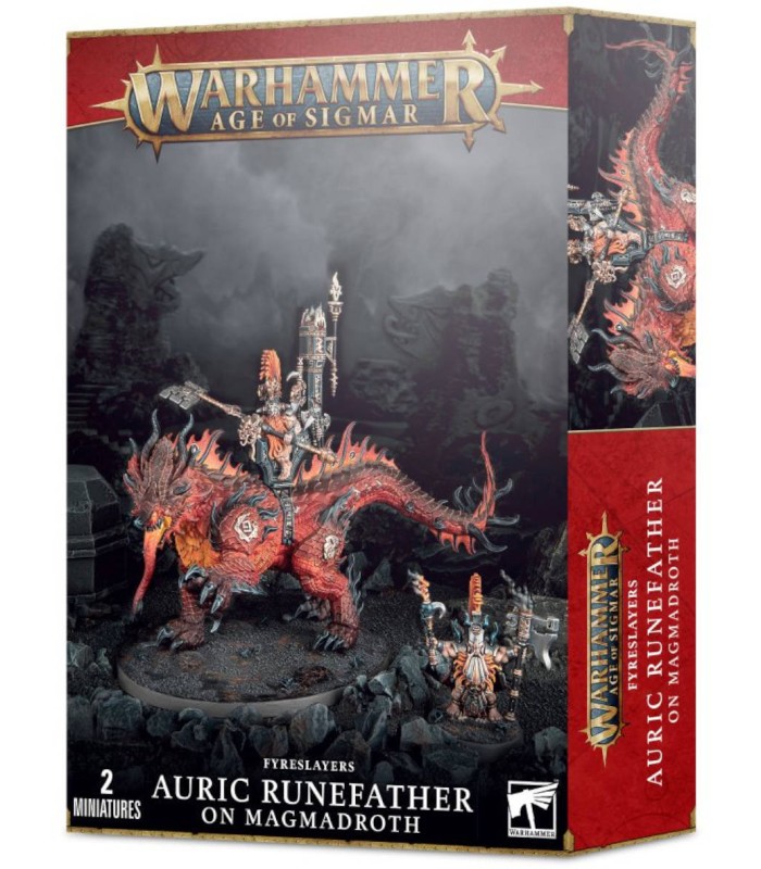 Las mejores miniaturas de Age of Sigmar en Cuernavilla.com Padre Rúnico en Magmadroth al mejor precio
