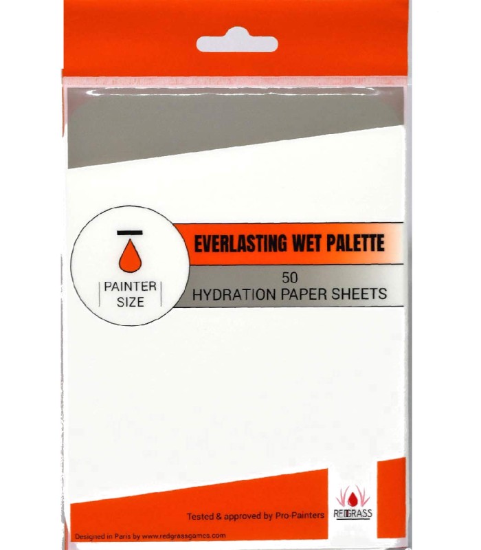 Repuesto de 50 papeles de hidratación para Painter V1 - RedgrassGames