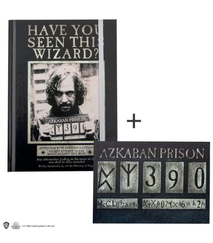 Libreta de tapa dura A5 Sirius Black en Azkaban - Harry Potter