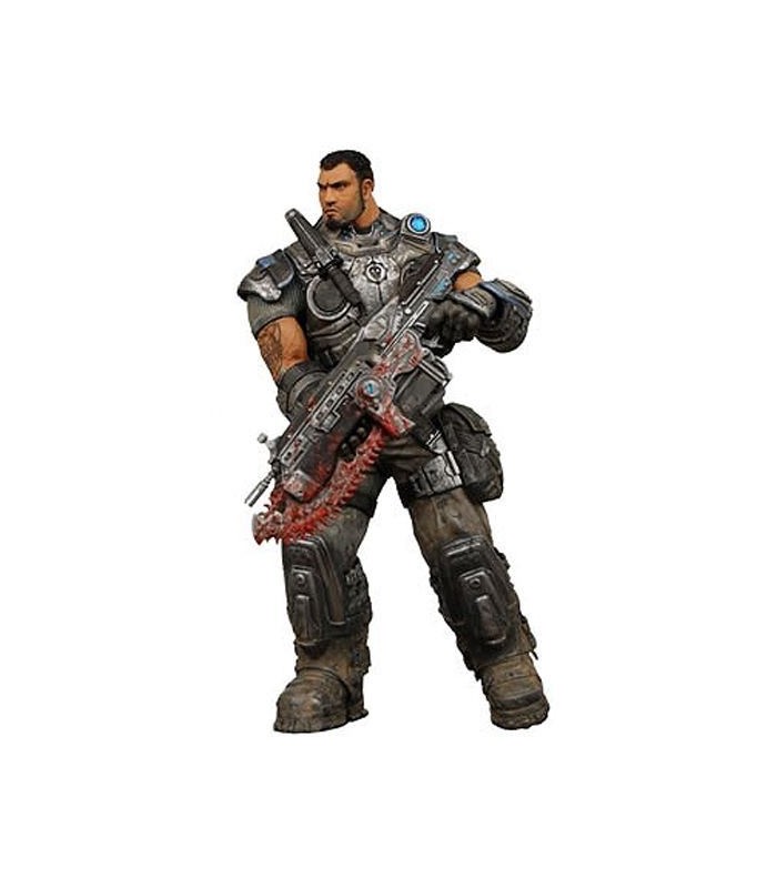 Figura Dom Santiago Gears of War Escuadrón Delta 18cms