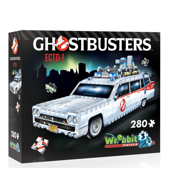 Los puzles más frikis en cuernavilla.com Puzle 3D de 280 piezas Ecto-1 - Los Cazafantasmas al mejor precio