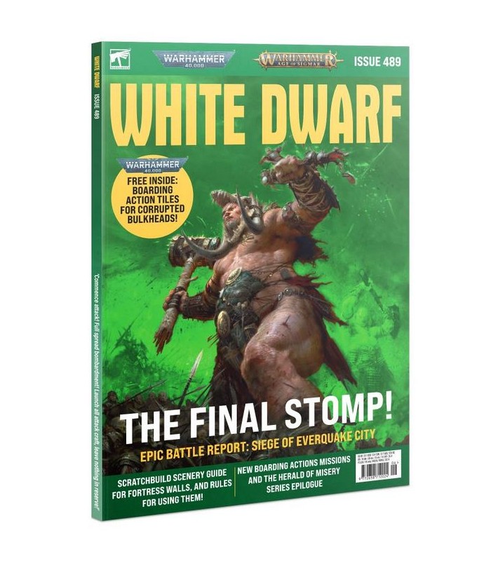 Revista White Dwarf 489 edición de Junio 2023 - Games Workshop