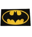 Las cositas más frikis de Batman al mejor precio Felpudo negro logo Batman en Cuernavilla.com
