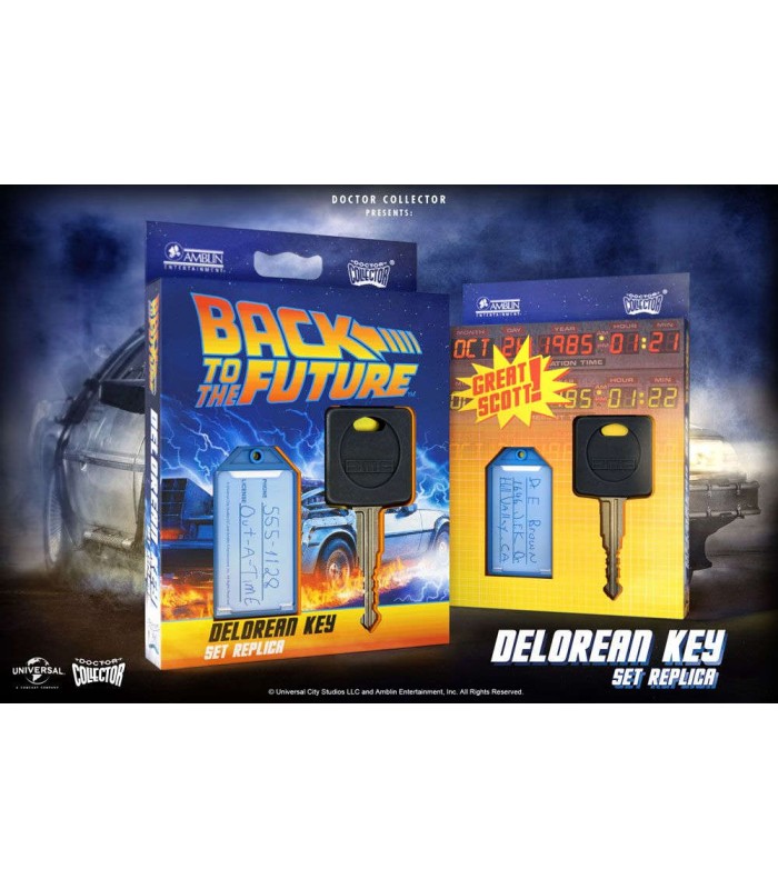 Las cositas más frikis de tus pelis favoritas en Cuernavilla.com Réplica de la llave del DeLorean - Regreso al Futuro