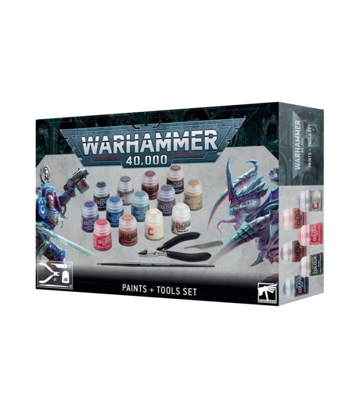 Juego de pinturas y herramientas - Warhammer 40,000